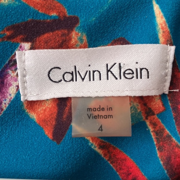 Calvin Klein Cold Shoulder Sheath Dress - Picture 6 of 7